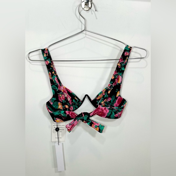 For Love & Lemons Rosewater Underwire Bikini Top – XXS – NWT - Picture 5 of 8